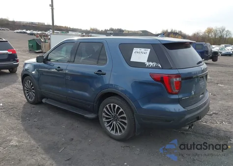 2018 Ford Explorer Sport from USA, damaged, VIN 1FM5K8GT9JGA86735